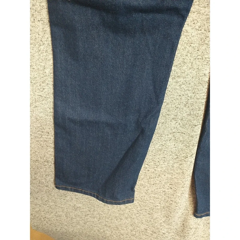 Red Kap Mens Workwear Jeans Dark Indigo Blue Cotton Denim PD54PW6 46 x 30